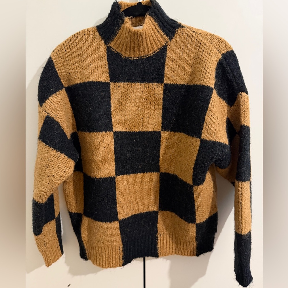 INDUSTRY REPUBLIC CLOTHING checkerboard sweater - XS